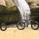 QuietKat Cargo Trailer For QuietKat Electric Bike, Black, One Size Fits Most, 18QKCT