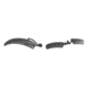 QuietKat Front/Rear Fenders, Black, FKA-96166, EDEMO1