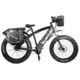 QuietKat Handle Bar Bag For QuietKat Electric Bike, Black, One Size Fits Most, 18QKHBB