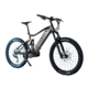 QuietKat Ridgerunner 1000W Full Suspension Electric Mountain Bike, Charcoal, Large 19in Frame, 19 R M 1000 C C A H CHR 19