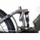 QuietKat Ridgerunner 1000W Full Suspension Electric Mountain Bike, Charcoal, Large 19in Frame, 19 R M 1000 C C A H CHR 19