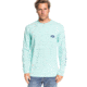 Quiksilver Daily Special Long Sleeve Tee - Mens, Aruba Blue, Large, EQMZT03192-BFK0-L