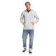 Quiksilver Ocean Nights Half-Zip Hoodie - Mens, Grey Marl, Large, EQMFT03047-SLRH-L