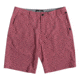 Quiksilver Union Heather 20 Inch Amphibian Boardshorts - Mens, Cordovan, 32, EQYWS03583-RRT0-32