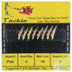 R&amp;R Tackle Sabiki Rig 8 Hooks, Size #4 Hook, 10lb, 6lb, Pilchard/Herring Green with Green Gl Head, 4, PG-4