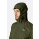 Rab Windgather Hooded Jacket - Mens, Army, Extra Large, QWS-84-ARM-XLG