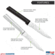Rada Cutlery Serrated Steak Knife Blk Bag, RDCW205