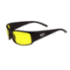 Radians 101  Black Full Frame - Amber Anti-Fog Lens, Matte Black, One Size MP101-41C