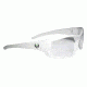 Radians Bone Collector Covey Shooting Glasses Clear Lens/White Frame