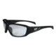 Radians M&amp;P MP108 Shooting Glasses Clear Lens Black Full Frames With Zippered Case