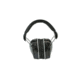 Radians R2500 Folding Slim Cup NRR 34 Passive Ear Muff w/ Free Plugs, Black R2500CS