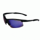 Radians S&amp;W SW104 Performance Eyewear Blue Mirror Lens Black Half-Frame