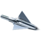 Radical Archery Designs Rival LPS Broadhead Solid 125 grain, Silver, Pack of 3, RVLS125-3