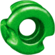 Radical Archery Super Deuce 38 Peep Sight, 3/16 in, Green, 1502973