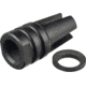 Radical Firearms A13P Three Prong Flash Hider 1/2x28 w/ Crush Washer, Black, A13P556-CW