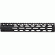 Radical Firearms M-LOK Thin Parallelogram RPR 12 inch, Black, 12RPR