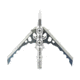 Rage Broadhead Hypodermic Xbow No-collar 100gr 2 Cut 3pk