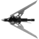 Rage Tyrant 3 Blade Crossbow Broadhead, 100 Grain, Pack of 3, Black/Silver, R70002