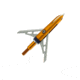 Rage Crossbow X Broadhead, 2 Blade 100 gr. 3 pk., 53000