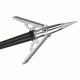 Rage Hypodermic Plus P 125 Grain 1.5 in Broadhead, Pack of 3, R39900