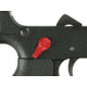 Rainier Arms Ambidextrous 50 &amp; 90 Degree MOD 2 Safety Selector Switch, Red, Small, RA-SS-50-RED