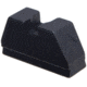 Rainier Arms Fiber Optic Suppressor Height Sight Set For Glock, Logo, Black, RA-GLK-FO-SUP-SET-LG
