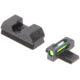Rainier Arms Sig Sauer P320 Fiber Optic Sight Set, Logo, Black, RA-P320-FO-SET-LG
