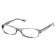 Ralph Lauren RL6036 Bifocal Eyeglasses - Azure Striped Transpar Demo Lens Frame / 51 mm Prescription Lenses, 5148-5116