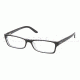 Ralph Lauren RL6049 Bifocal Eyeglasses Black - Transparent Frame / 51 mm Prescription Lenses, 5011-5115