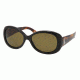 Ralph Lauren RL 8056 Sunglasses Styles Black Frame / Brown Lenses, 525873-5516, Ralf Lauren RL 8056 Sunglasses Styles Black Frame / Brown Lenses