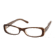 Ralph Lauren RL6004 Eyeglasses Styles Top Brown/Transparent Frame w/Non-Rx 50 mm Diameter Lenses, 5024-5016