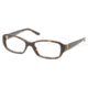 Ralph Lauren RL6085 Single Vision Prescription Eyeglasses 5003-5216 - Dark Havana Frame