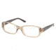 Ralph Lauren RL6085 Single Vision Prescription Eyeglasses 5217-5216 - Mud Transparent Frame