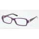 Ralph Lauren RL6107Q Eyeglass Frames 5412-53 - Violet Frame, Demo Lens Lenses