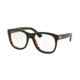 Ralph Lauren RL6143 Eyeglass Frames 5260-56 - Top Black On Jerry Havana Frame