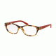 Ralph Lauren RL6148 Single Vision Prescription Eyeglasses 5004-51 - Shiny Spotty Tortoise Frame