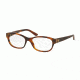 Ralph Lauren RL6148 Single Vision Prescription Eyeglasses 5017-53 - Shiny Havana Jerry Frame