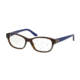 Ralph Lauren RL6148 Single Vision Prescription Eyeglasses 5566-53 - Shiny Dark Havana Frame