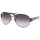 Ralph Lauren RL7032 Sunglasses 90038G-6214 - Black Gray Gradient