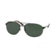 Ralph Lauren RL7048 Single Vision Prescription Sunglasses RL7048-928171-65 - Lens Diameter 65 mm, Frame Color Semi Shin Black