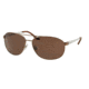Ralph Lauren RL7048 Single Vision Prescription Sunglasses RL7048-928473-65 - Lens Diameter 65 mm, Frame Color Matte Brown