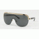 Ralph Lauren RL7057 Sunglasses 911687-42 - Light Gold Frame, Gray Lenses