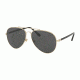 Ralph Lauren RL7058 Sunglasses 911687-62 - Light Gold Frame, Gray Lenses