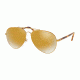 Ralph Lauren RL7058 Sunglasses 93117P-62 - Antique Gold Frame, Mirror Gold Multilayer Lenses