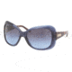 Ralph Lauren RL8076 Sunglasses 52768F-5917 - Blue Transparent Blue Gray Gradient