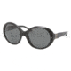 Ralph Lauren RL8084 Sunglasses 500187-5521 - Black Frame, Gray Lenses