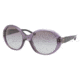 Ralph Lauren RL8084 Progressive Prescription Sunglasses RL8084-52428G-5521 - Frame Color Transparent/Violet, Lens Diameter 55 mm