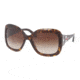 Ralph Lauren RL8097B Sunglasses 500313-5719 - Dark Havana Frame, Brown Gradient Lenses