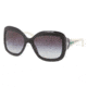 Ralph Lauren RL8097B Sunglasses 53978G-5719 - Black Gradient Frame, Gray Lenses