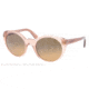 Ralph Lauren RL8104W Single Vision Prescription Sunglasses RL8104W-50253C-52 - Lens Diameter 52 mm, Frame Color Peach Vintage Effect